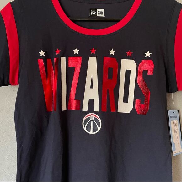 Washington Wizards New Era T-Shirt Womens Size Small NBA Basketball Tee - Picture 2 of 5